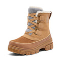 Sorel Women's Tivoli V Waterproof Winter Boot, Tawny Buff/Velvet Tan, 9