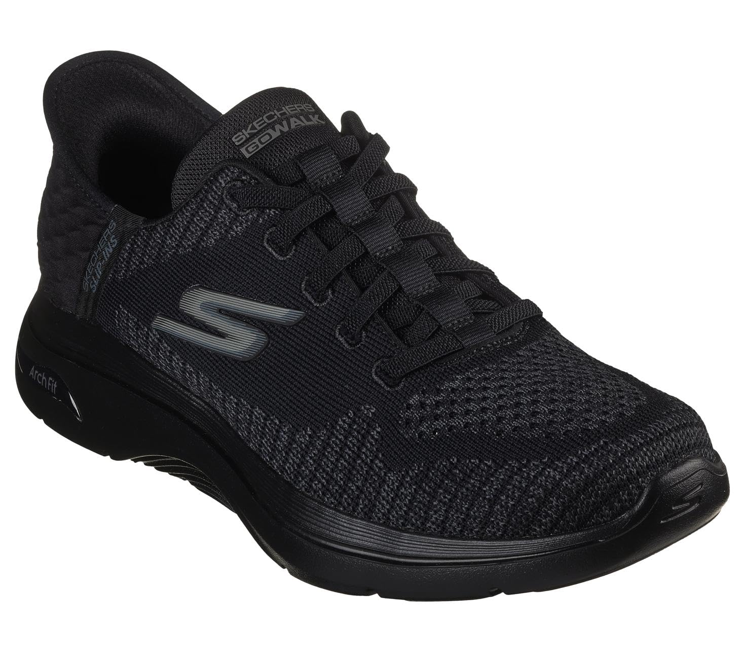 Skechers Men's Hands Free Slip-ins Go Walk Arch Fit 2.0 - Grand Select 2 Sneaker, Black/Black, 12.5 X-Wide