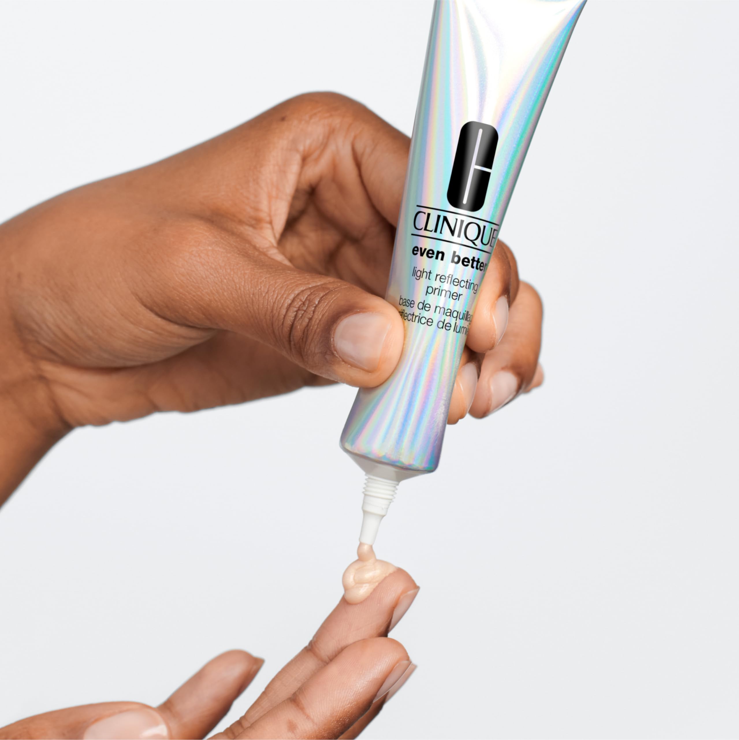 Clinique Even Better Light Reflecting Face Primer With Vitamin C + Hyaluronic Acid For All Skin Types | Hydrating, Lightweight + Illuminating Finish, 1 Fl Oz