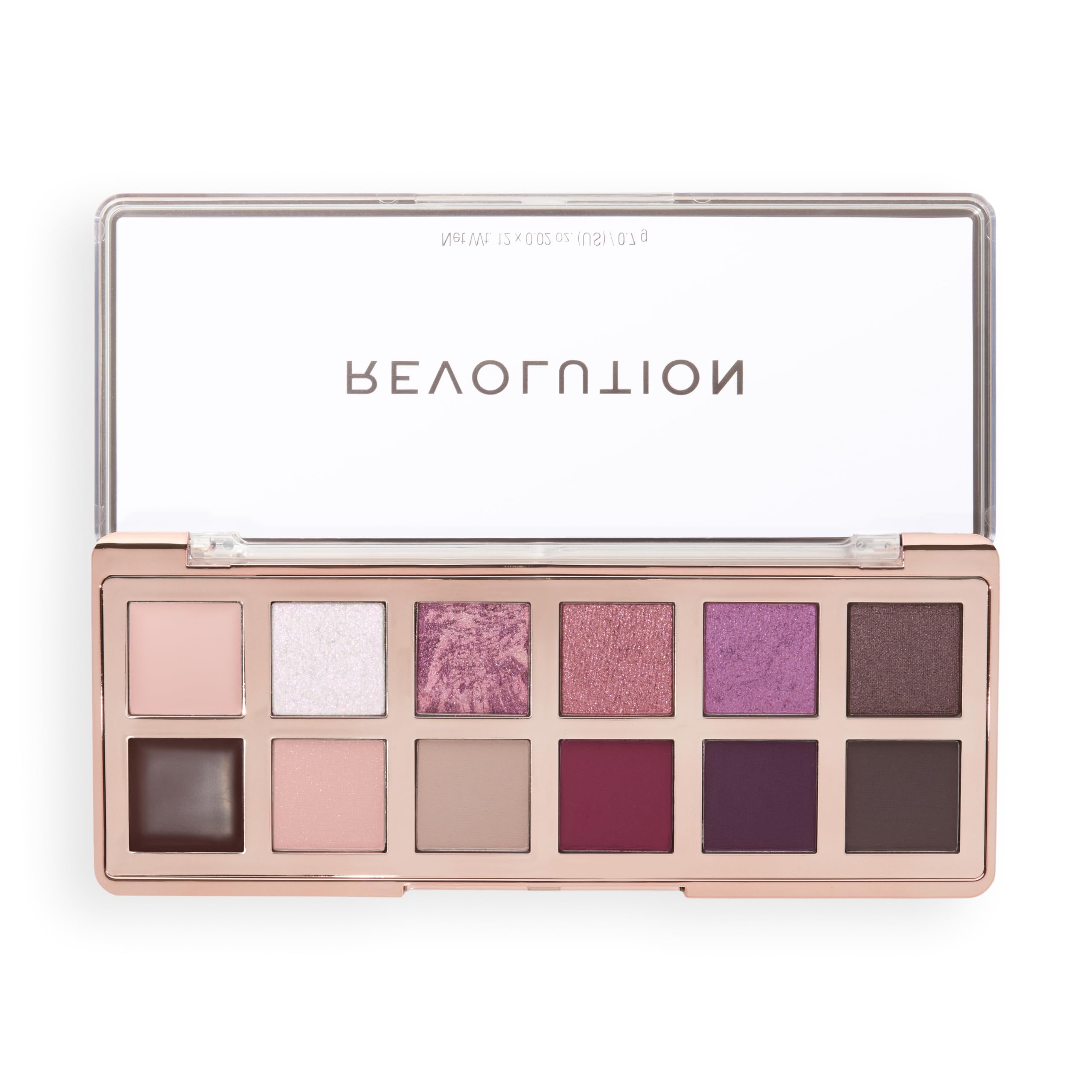 Revolution, The Cherry Icon Rich Berry Palette, 12 Shades, High-Impact Pigment, Vegan & Cruelty-Free