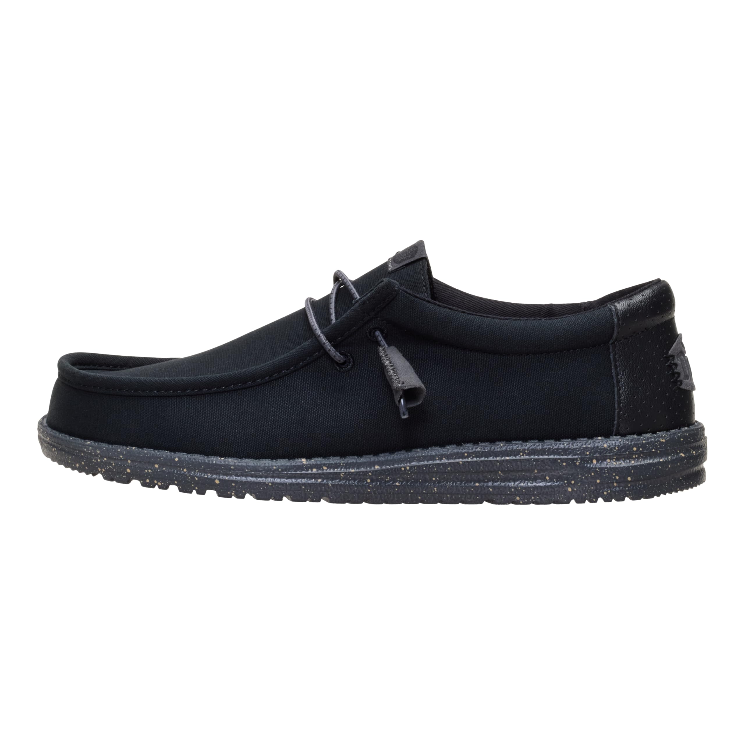 HEYDUDE Wally Hex Black/Black Size 11, Men’s Shoes, Slip-on Loafers, Comfortable & Light-Weight