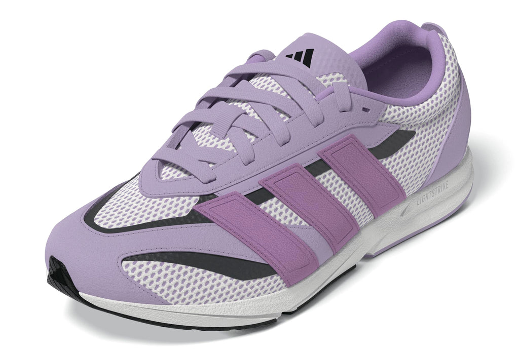 Adidas Women's Lightblaze LP, Powder Plum/Preloved Purple/Carbon, 7