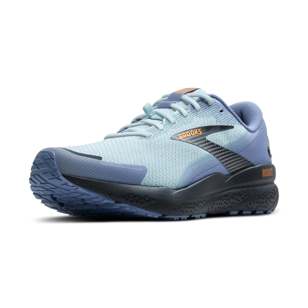 Brooks Men’s Ghost 16 Weatherized Neutral Running Shoe - Country Blue/Winter Sky/Ebony - 11 Medium