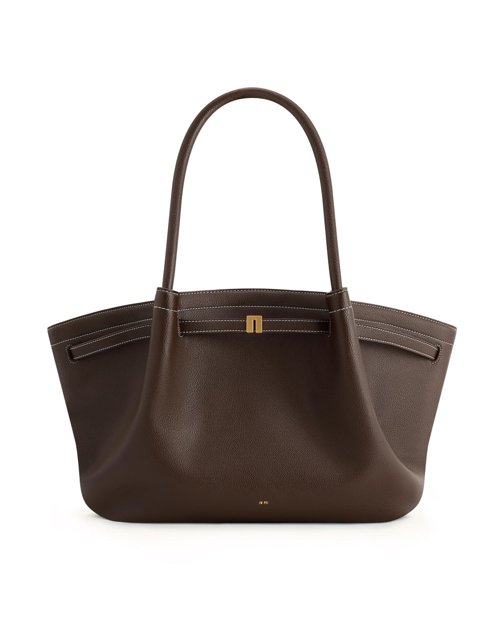 JW PEI Women's Hana Large Tote Bag - Dark Brown