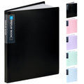 Sooez Art Portfolio 9"x12", 40 Pockets Large Display Folder with 80 Pages, Heavy Duty Presentation Book with Clear Sheet Protectors for Artwork Document Organizer Binder