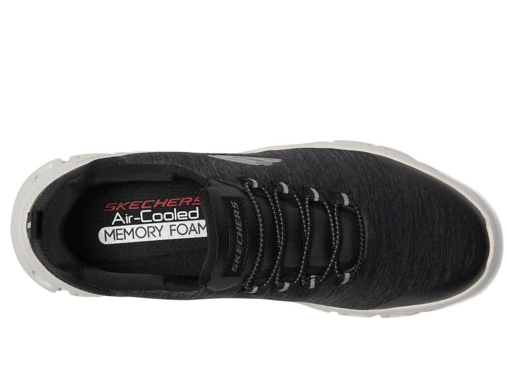 Skechers Men's Glide-Step RYLA Sneaker,Black,13 Wide