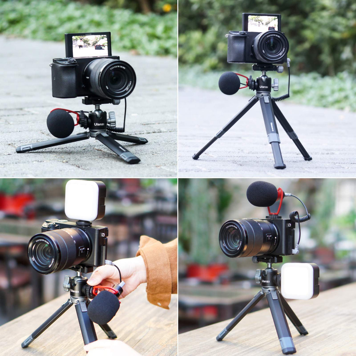 Portable Desktop Mini Tripod PICTRON MT-24 Compact Camera Tripod Aluminum