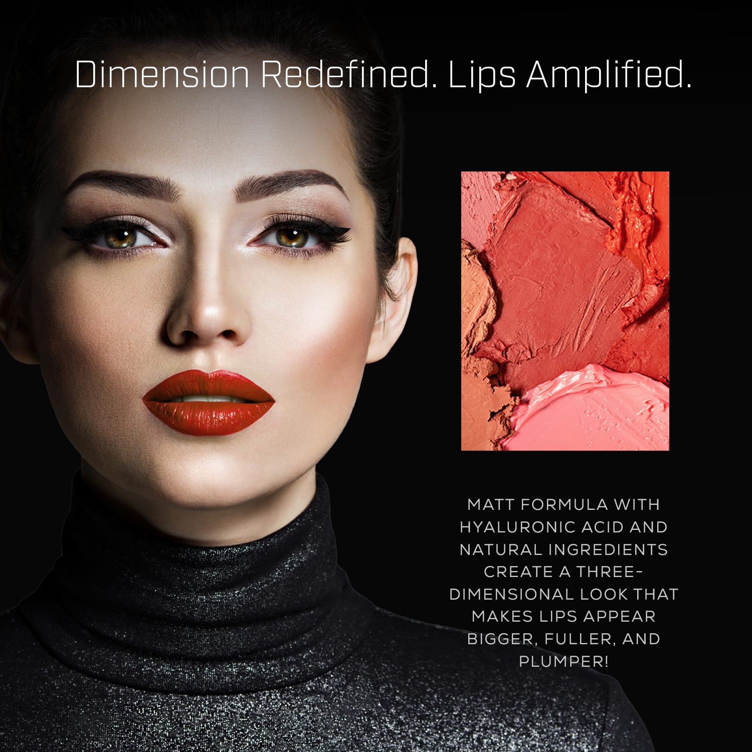 Radiant Professional Matte Lipstick for Women – Long Lasting Lipstick with Vitamin E, Hyaluronic Acid & UV Protection (UVA/UVB) – Advanced Care & Ultra Moisturizing Lip Stick – 216 FLAME