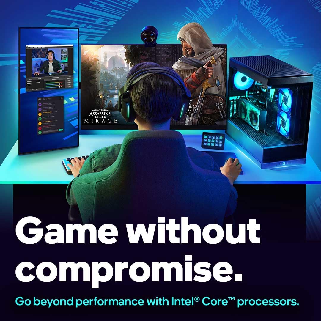 Intel® Core™ i7-14700KF New Gaming Desktop Processor 20 cores (8 P-cores + 12 E-cores) - Unlocked