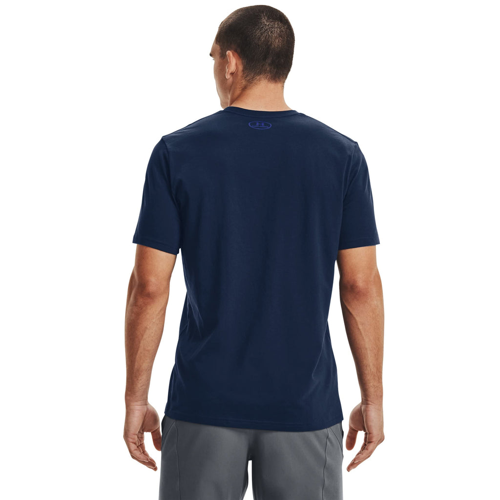 Under Armour Men's Global Foundation Short-Sleeve T-Shirt, Academy Blue (408)/Royal Blue, 4X-Large