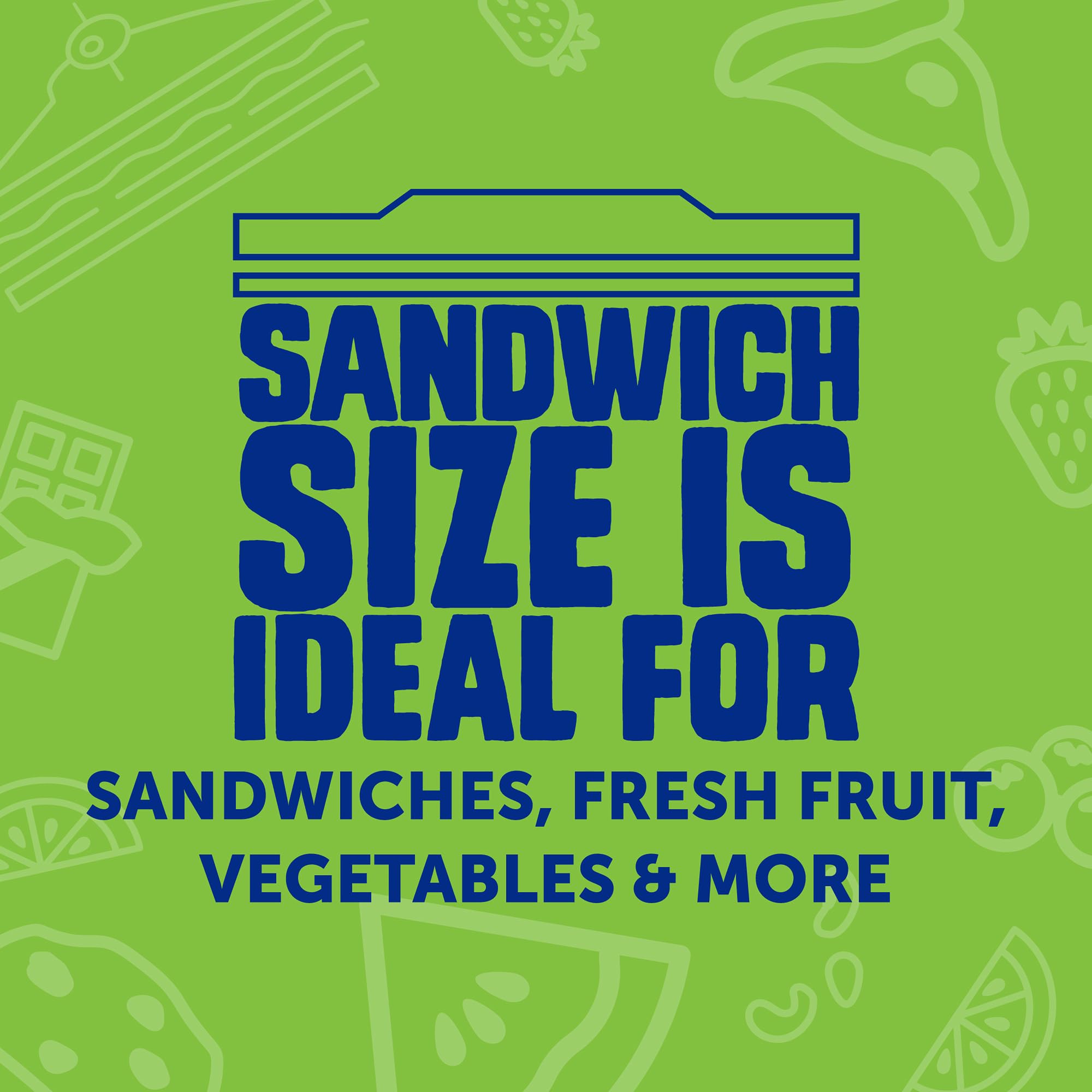 Ziploc Brand 635 Count Food Storage and Sandwich Bags Variety Pack