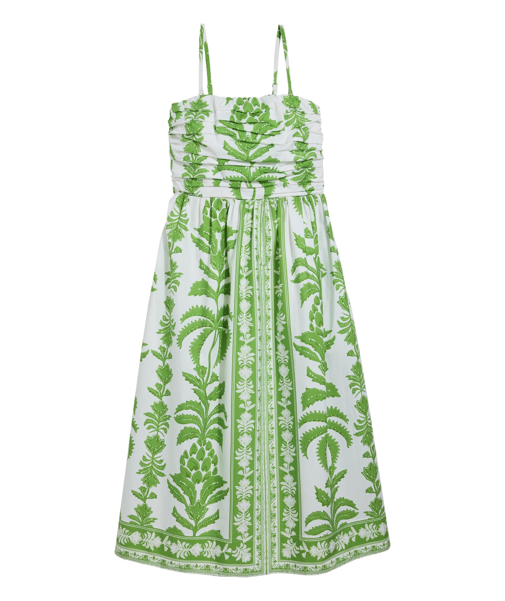 vineyard vines Katama Midi Dress, Pineapple Palm Print, L