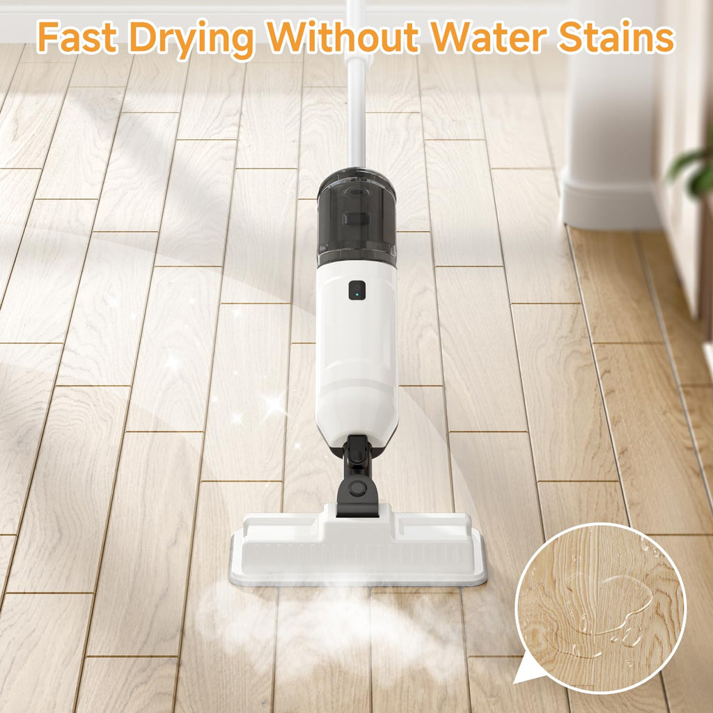 Steam Mop, Multi-Purpose Steam Cleaner for Home Steamer for Floor Cleaning, Floor Steamer Cleaner for Deep Cleaning with Handheld Steamer Mops Accessories, Pet Steam Mop Cleaner for Hardwood, Tile