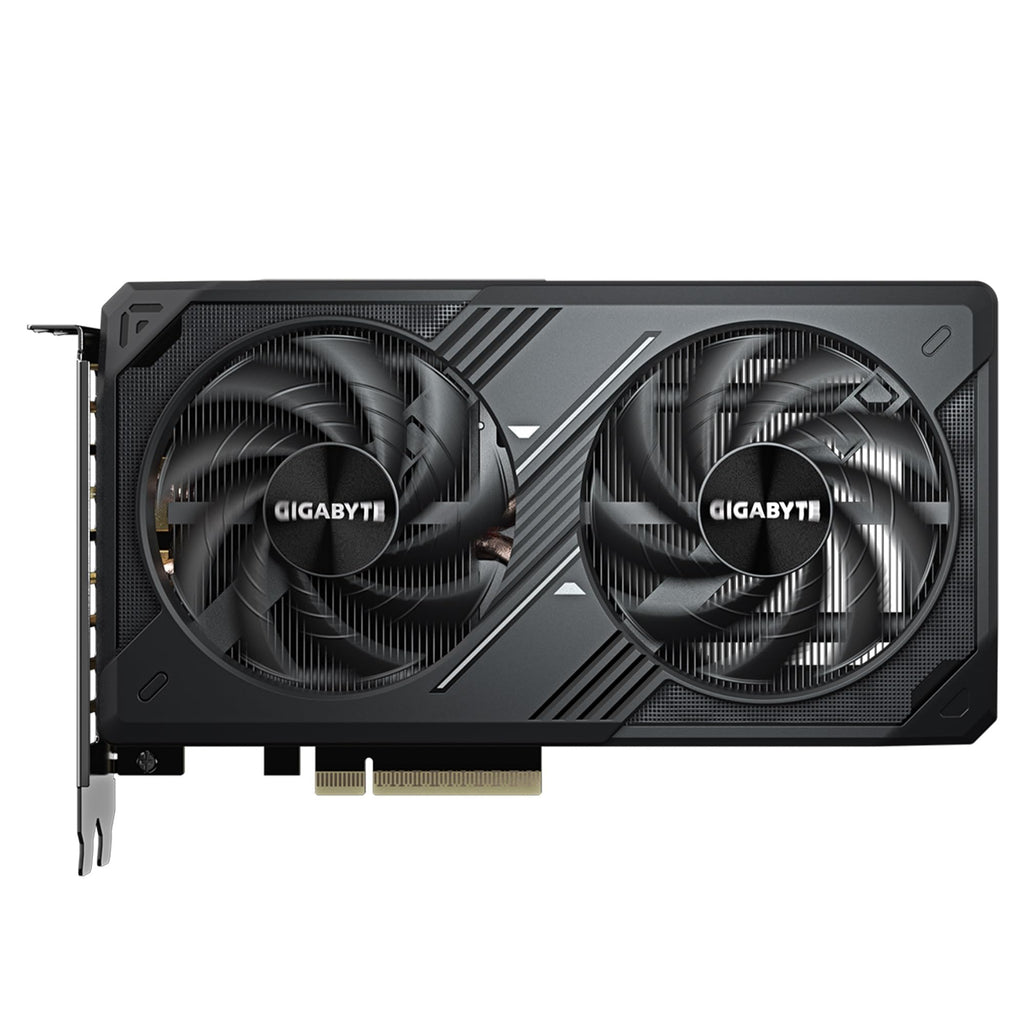 GIGABYTE GeForce RTX 5060 WINDFORCE OC 8G Graphics Card, Cooling System, 8GB 128-bit GDDR7, PCIe 5.0, Manufactured by NVIDIA, DisplayPort & HDMI - Video Output Interface, GV-N5060WF2OC-8GD Video Card