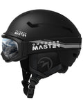 OutdoorMaster Ski Helmet Set,Snowboard Helmet with Goggles for Adults - Durable PC Shell, Protective EPS Foam & 10 Cooling Vents -Snow Helmets for Men, Women & Youth