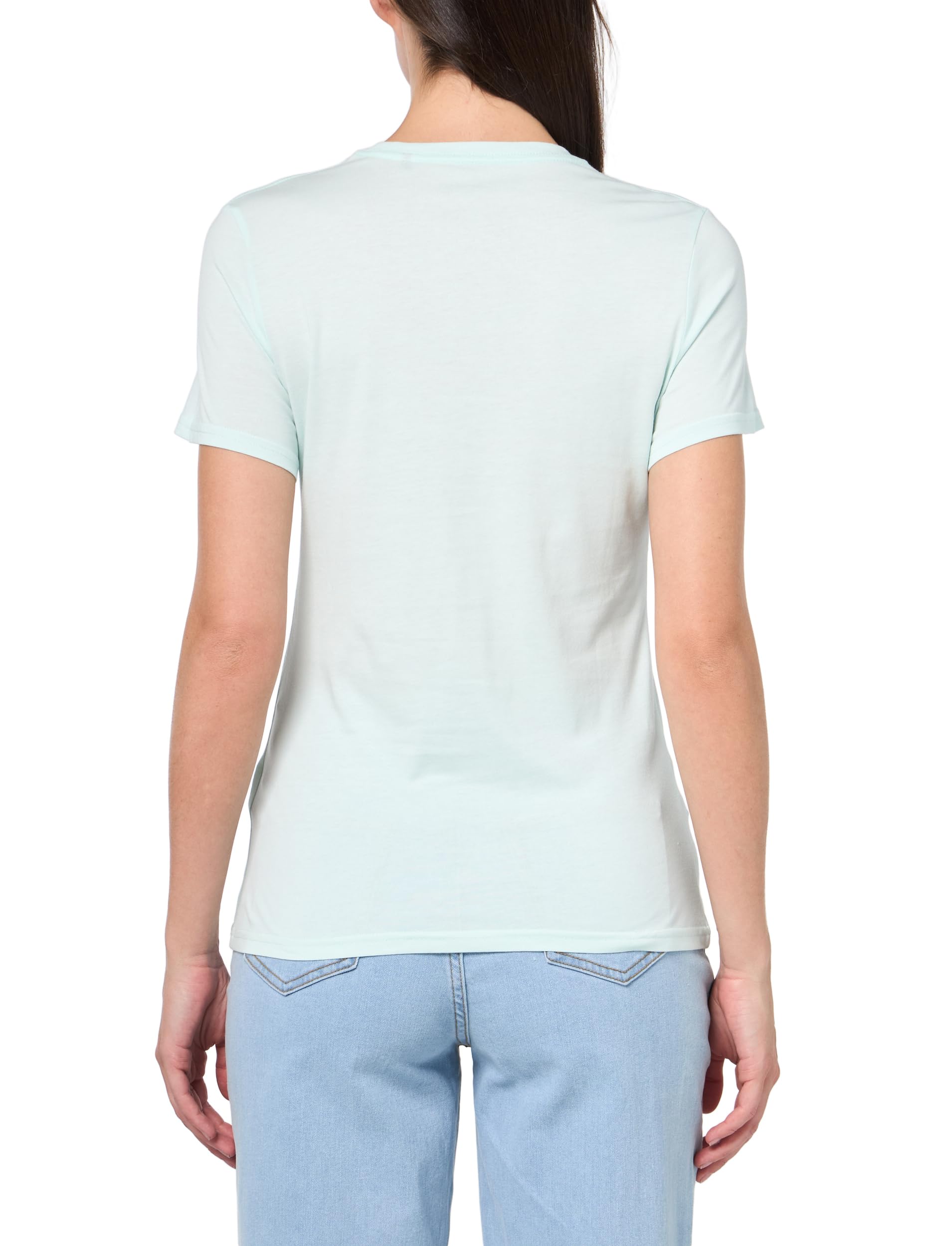 Calvin Klein Women's Performance Cotton Modal Graphic Logo Tee