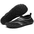 Mishansha Breathable Water Shoes for Women Non-Slip Beach Shoes Quick Dry Surfing Kayaking Fishing Five Toes Coal Black-E0153 7.5 Women/5.5 Men