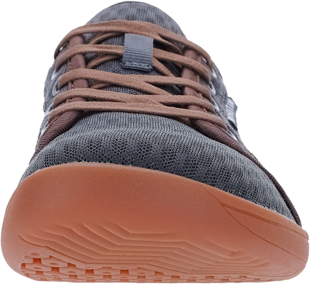 WHITIN Men's Water Shoes Quick Dry Aqua Minimalist Barefoot Sneakers Size 9.5-10 Minimus Beach Swimming River Hiking Trail Kayak Boating Dark Grey 43