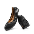 DREAM PAIRS Women’s Ballet Flats Foldable Round Toe Dressy Comfortable Slip On Dress Shoes,Size 8,Black,DWUMFA2501