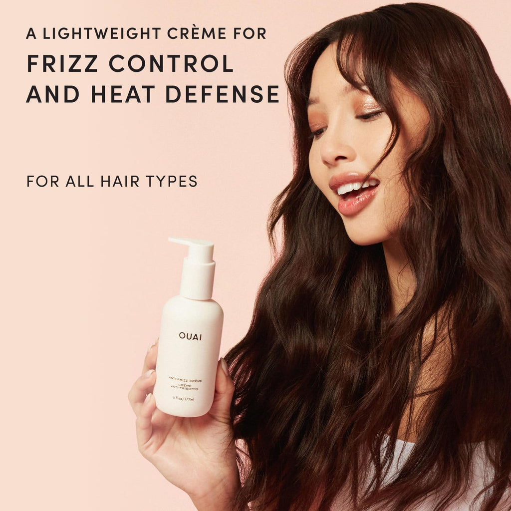 OUAI Anti Frizz Cream - Paraben, Phthalate & Sulfate Free (6 oz)