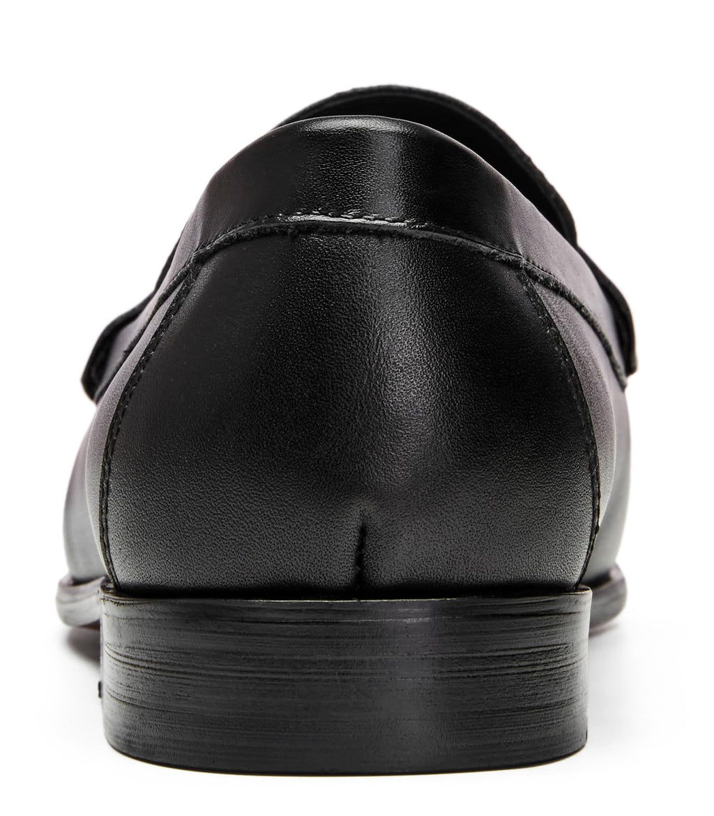 Journey West Mens Dress Shoes Slip on Penny Loafers for Men Black 8.5
