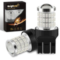 iBrightstar 7443 LED Bulb Red, 7440 LED Brake Light Bulbs Super Bright for Rear Brake Lights and Tail Lights, 2 Pack