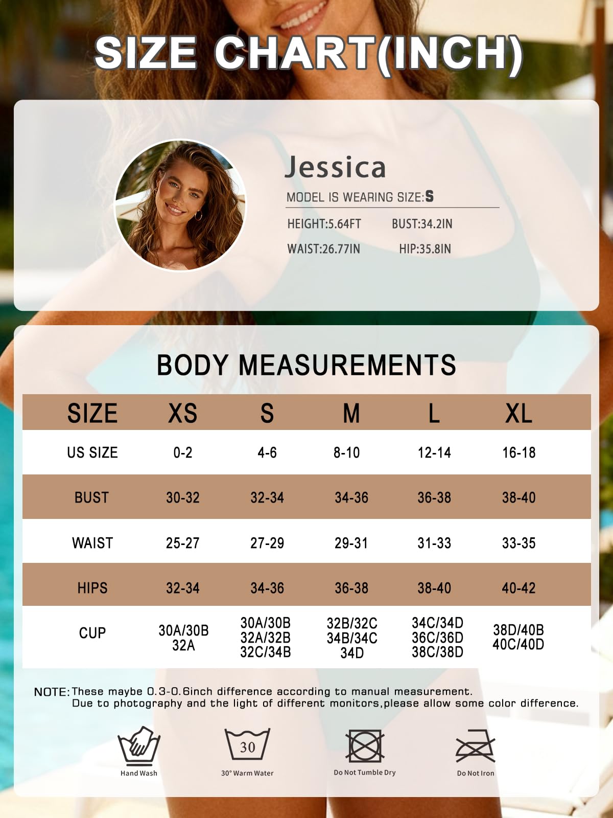 OWICA Women's 2 Piece Bikini Set Sexy Bathing Suits for Women Adjustable Spaghetti Straps Bandeau High Cut Swimsuit 2026 Green