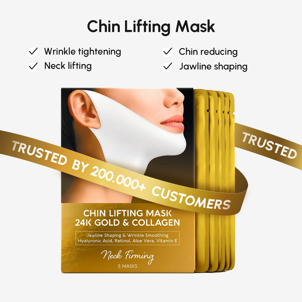 MAREE Collagen Facial Mask with Hyaluronic Acid — Sheet Face Mask Skincare — Centella Asiatica, Green & Red Algae Extract — Hydrating Facemask For Women Skin Care — Mascarillas Para La Cara — 6 Count