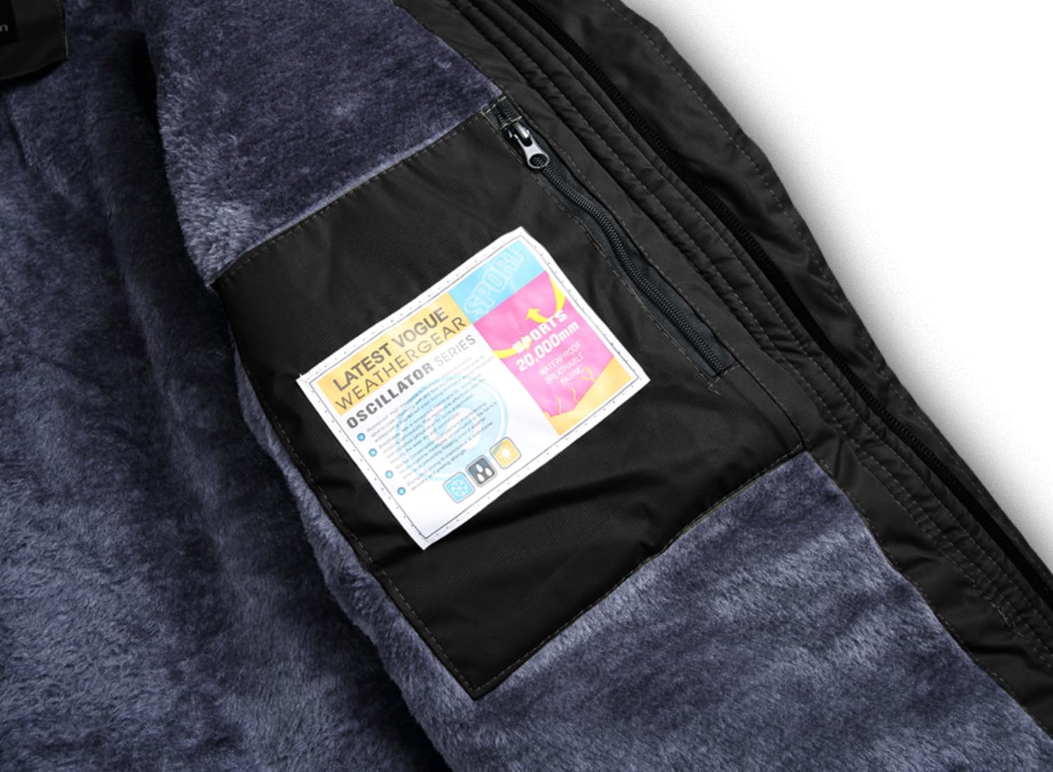 Keevoom Men's Winter Jackets Warm Ski Snow Coats Waterproof Hooded Raincoats Snowboarding Lined Windproof Windbreaker