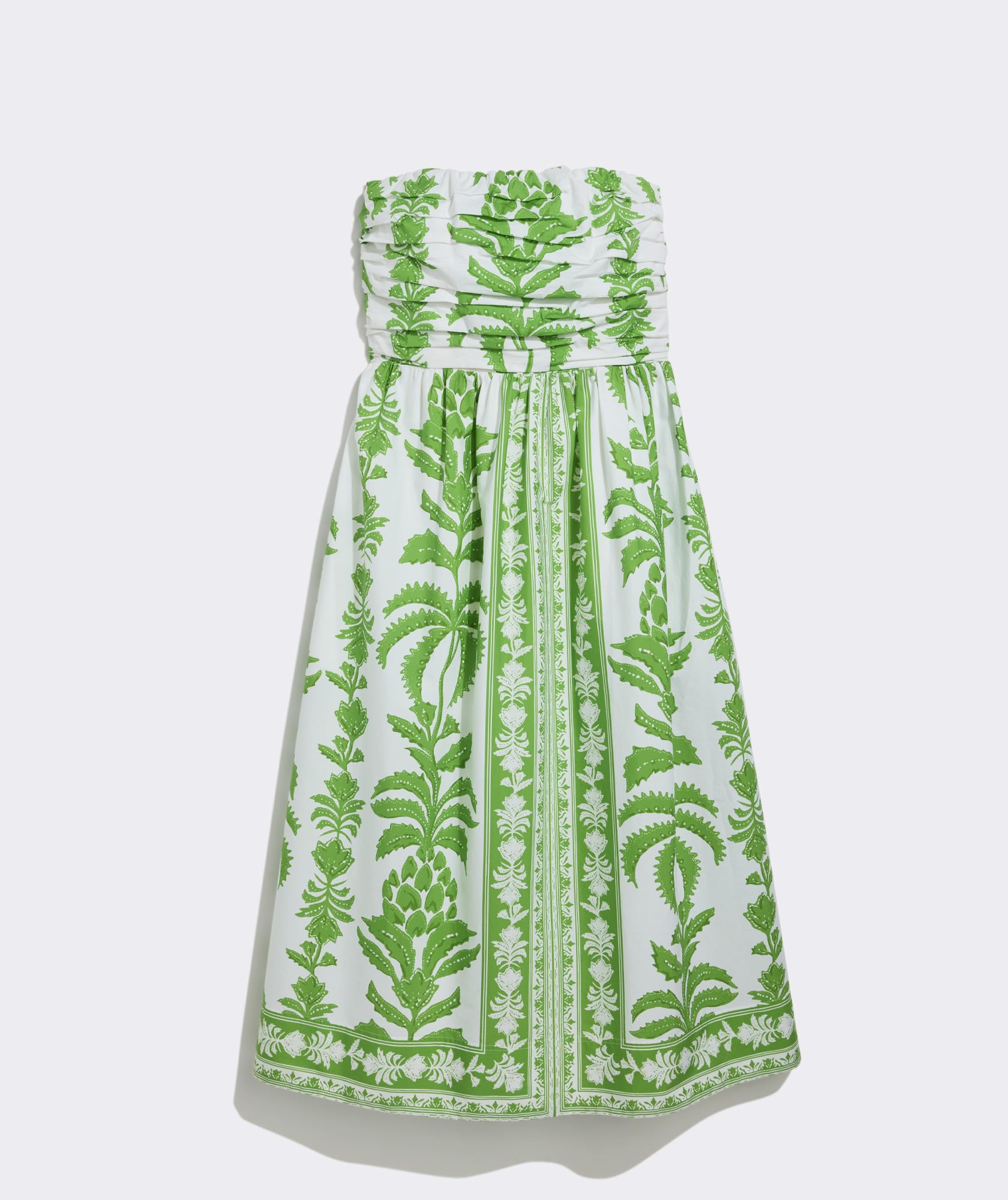 vineyard vines Katama Midi Dress, Pineapple Palm Print, L