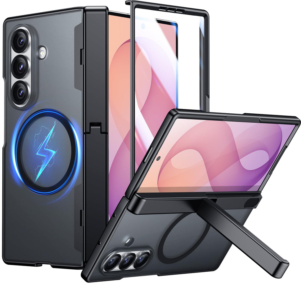 SPIDERCASE Magnetic for Samsung Galaxy Z Fold 8 Ultra Case, Black