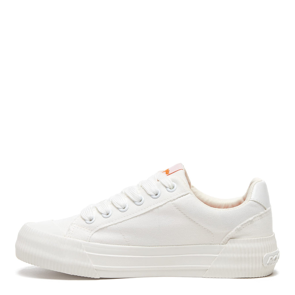 Rocket Dog Women's Cheery Sneaker, Canvas White, 10