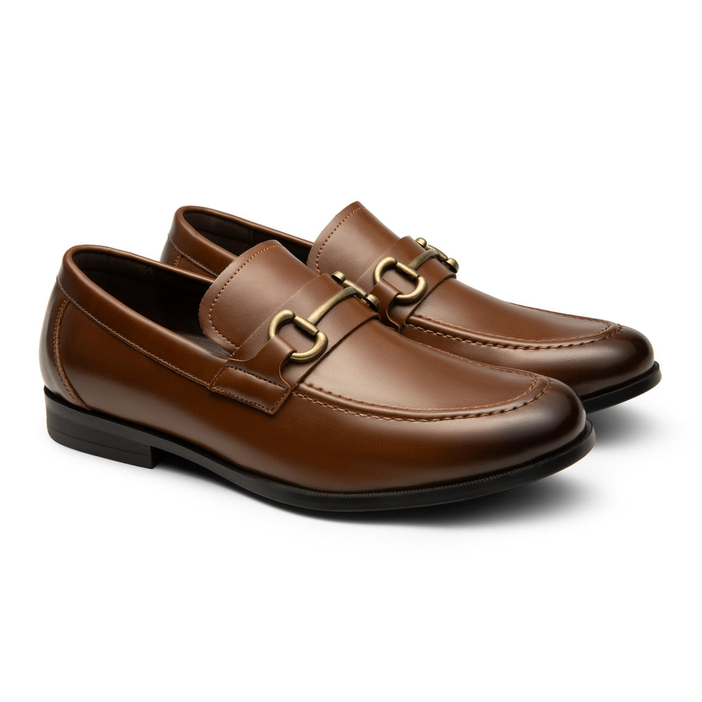 Bruno Marc Men's Dress Loafers Slip-on Formal Shoes,Size 13,Dark Brown,SBLS2410M