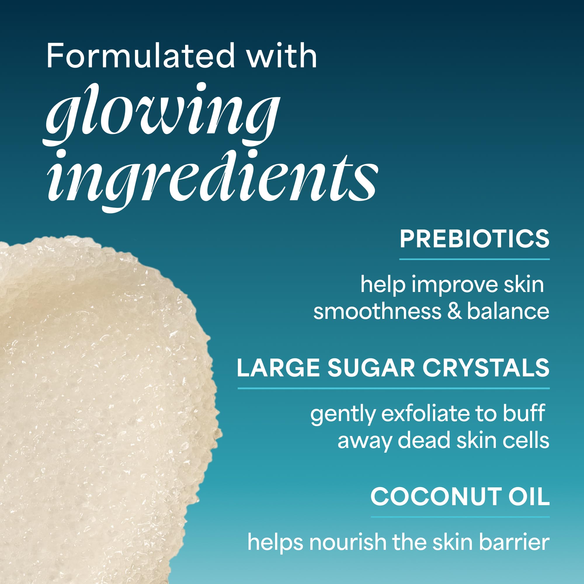 TULA Skin Care So Polished Exfoliating Body Scrub - Gently Exfoliates with Prebiotics, Coconut Oil, and Sugar for Reviving Exfoliation and Glow, 9.0 OZ