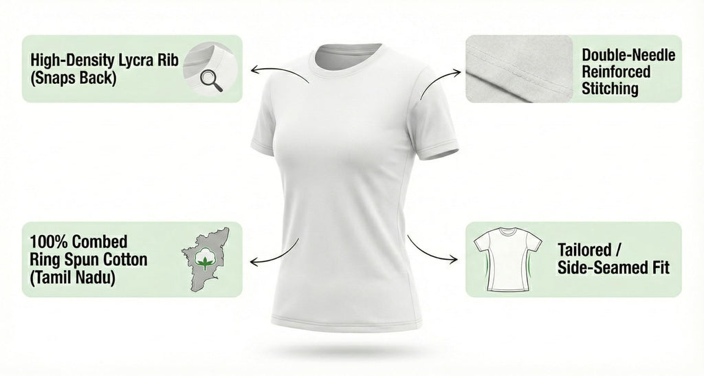 Captain Cory Women’s 100% Combed Ring-Spun Cotton T-Shirt | Ultra-Soft, Breathable, Bio-Washed Crew Neck | Plain Black or Snow White | Classic Fit | Gift-Ready | Perfect for Printing & DIY Art