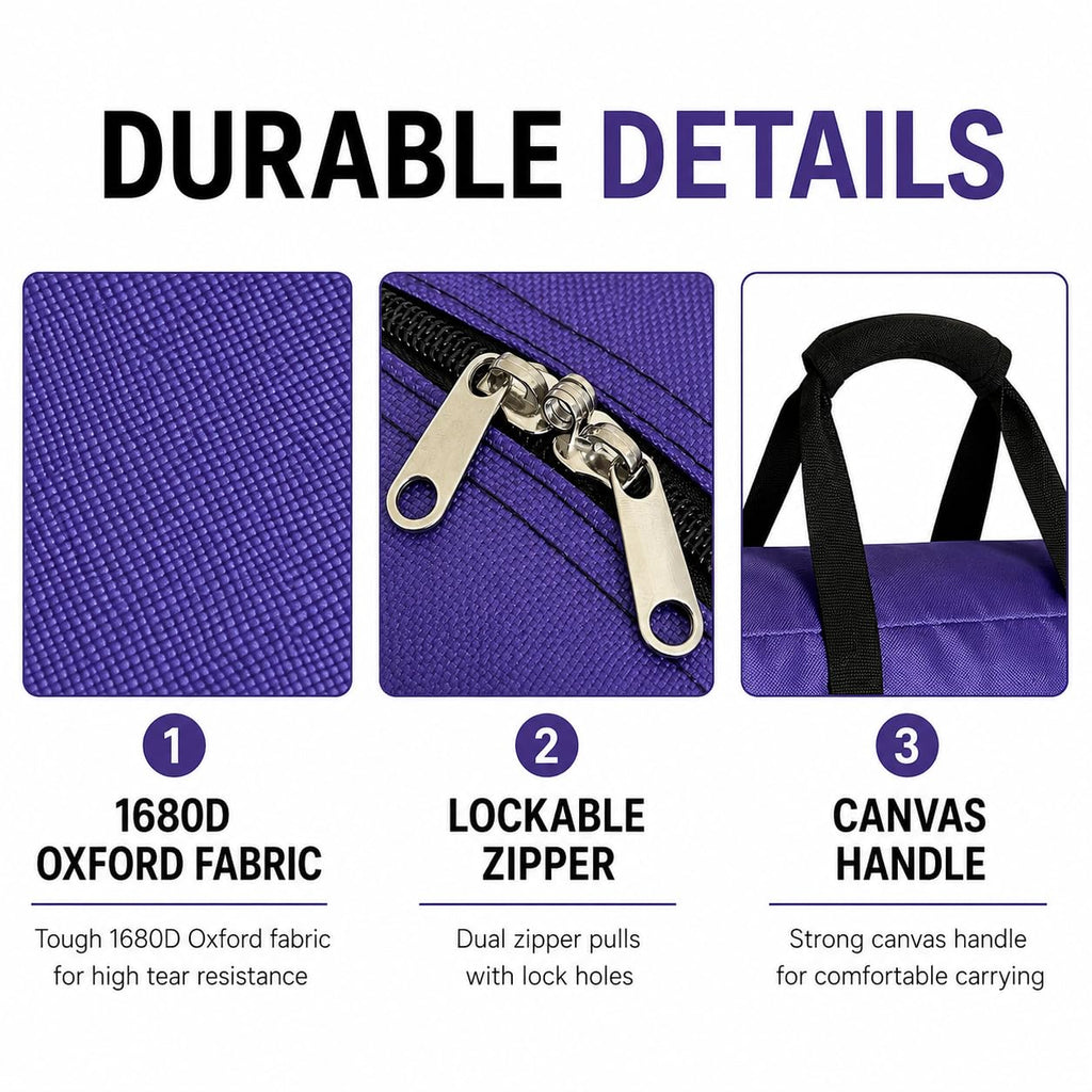 HaoHakka Extra Large Duffle Bag for Travel, Big XL Oversized Foldable Duffel Storage Bags with Reinforced Handles & Lockable Zipper - Blue, 100L