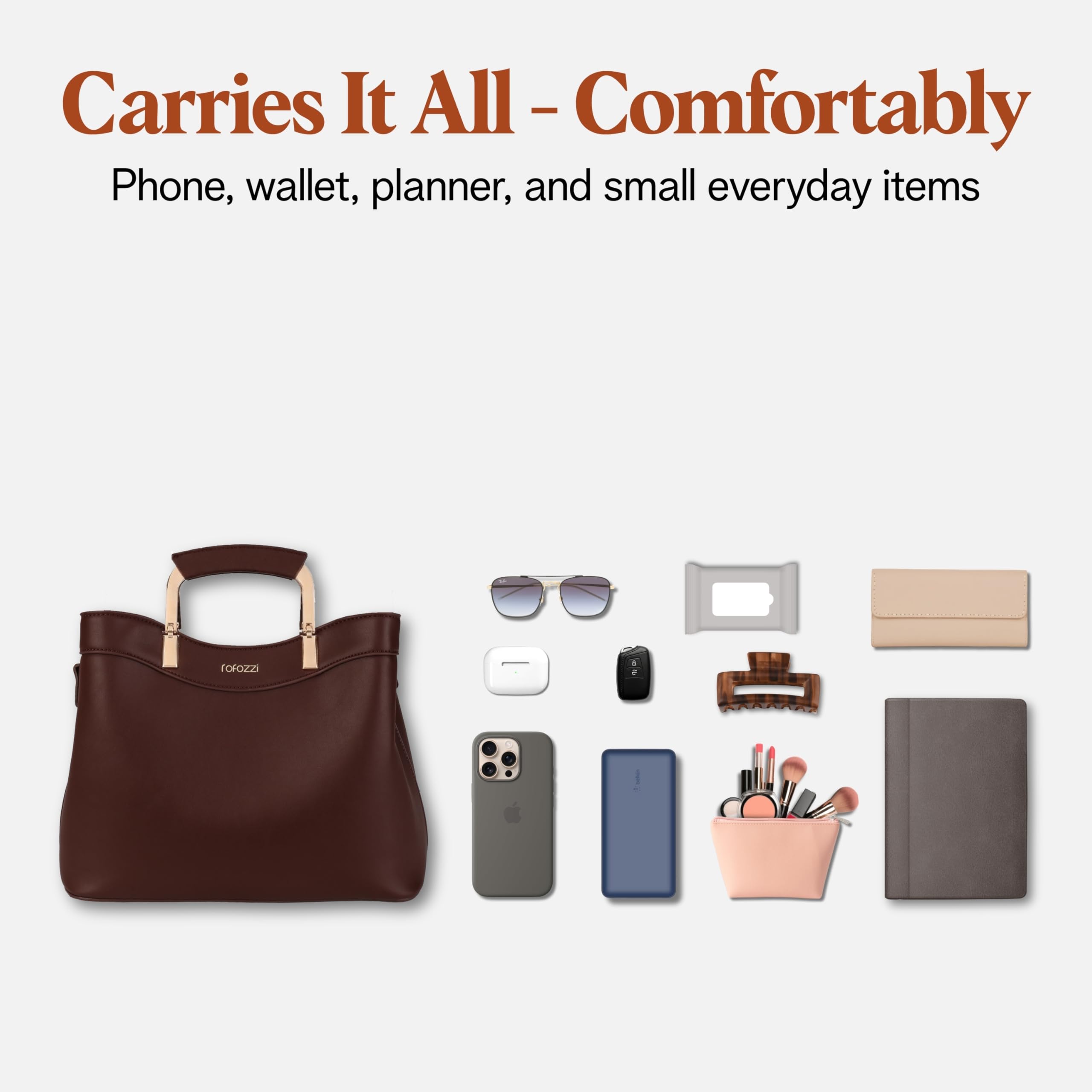 Small Vegan Leather Purses for Women, Faux Leather Handbags for women, Top Handle Handbags