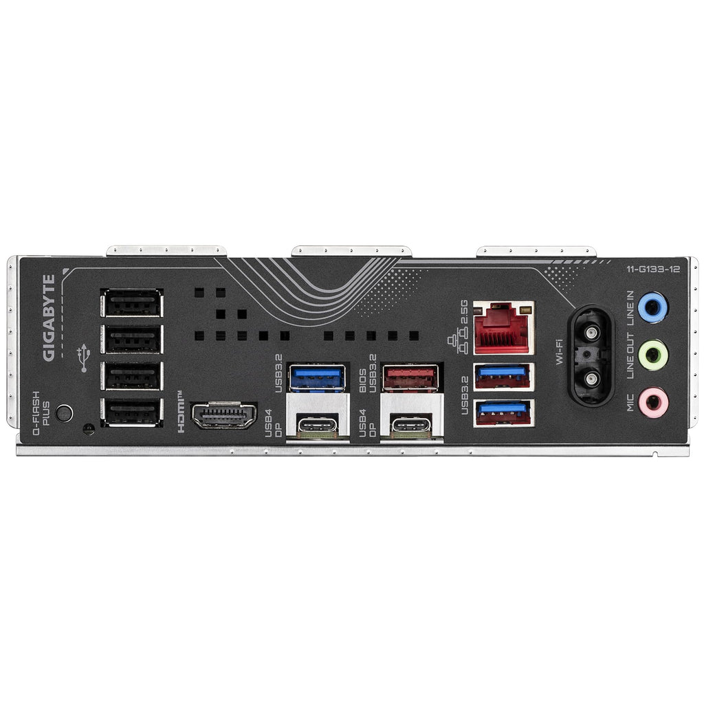 GIGABYTE X870 Eagle WIFI7 Motherboard - Supports AMD Ryzen 9000 CPUs, 14+2+2 Phases VRM, up to 8000MHz DDR5 (OC), 1xPCIe 5.0, Wi-Fi 7, 2.5GbE LAN, USB 4
