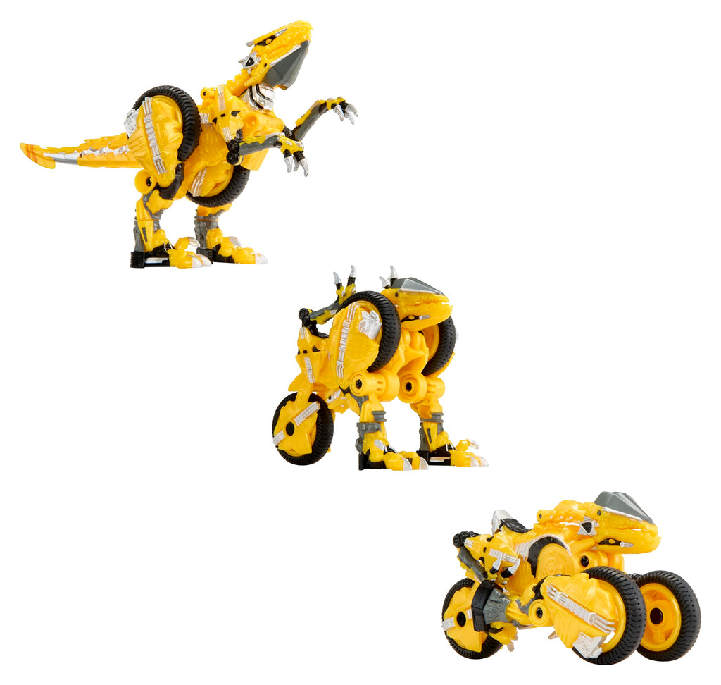 Armorsaurs Evolver Blaze Transforming Raptor to Vehicle Toy, 2-in-1 Dino Figure with Multi-Step Conversion, Kids, Boys, Girls, Ages 6+