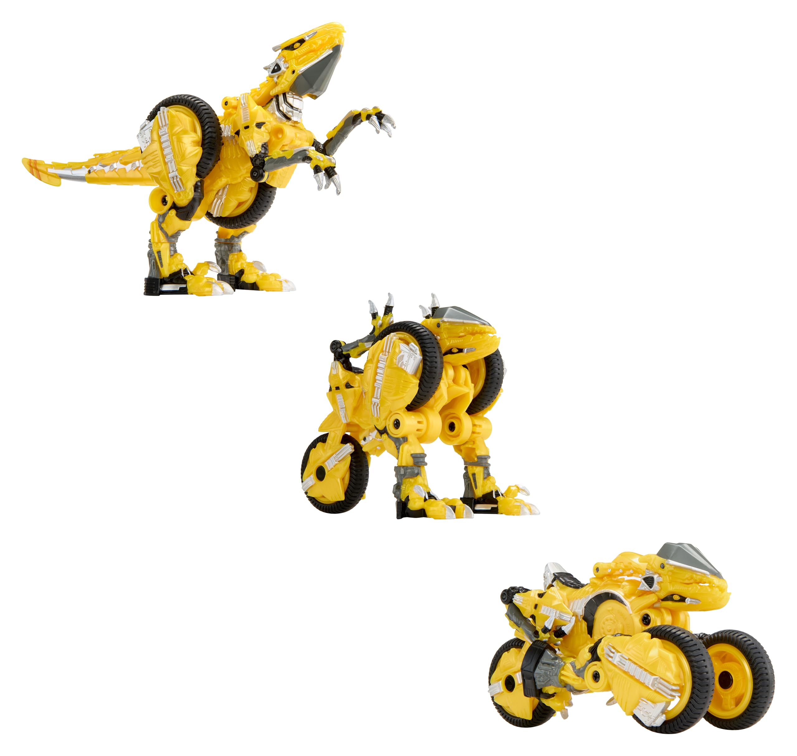 Armorsaurs Evolver Blaze Transforming Raptor to Vehicle Toy, 2-in-1 Dino Figure with Multi-Step Conversion, Kids, Boys, Girls, Ages 6+