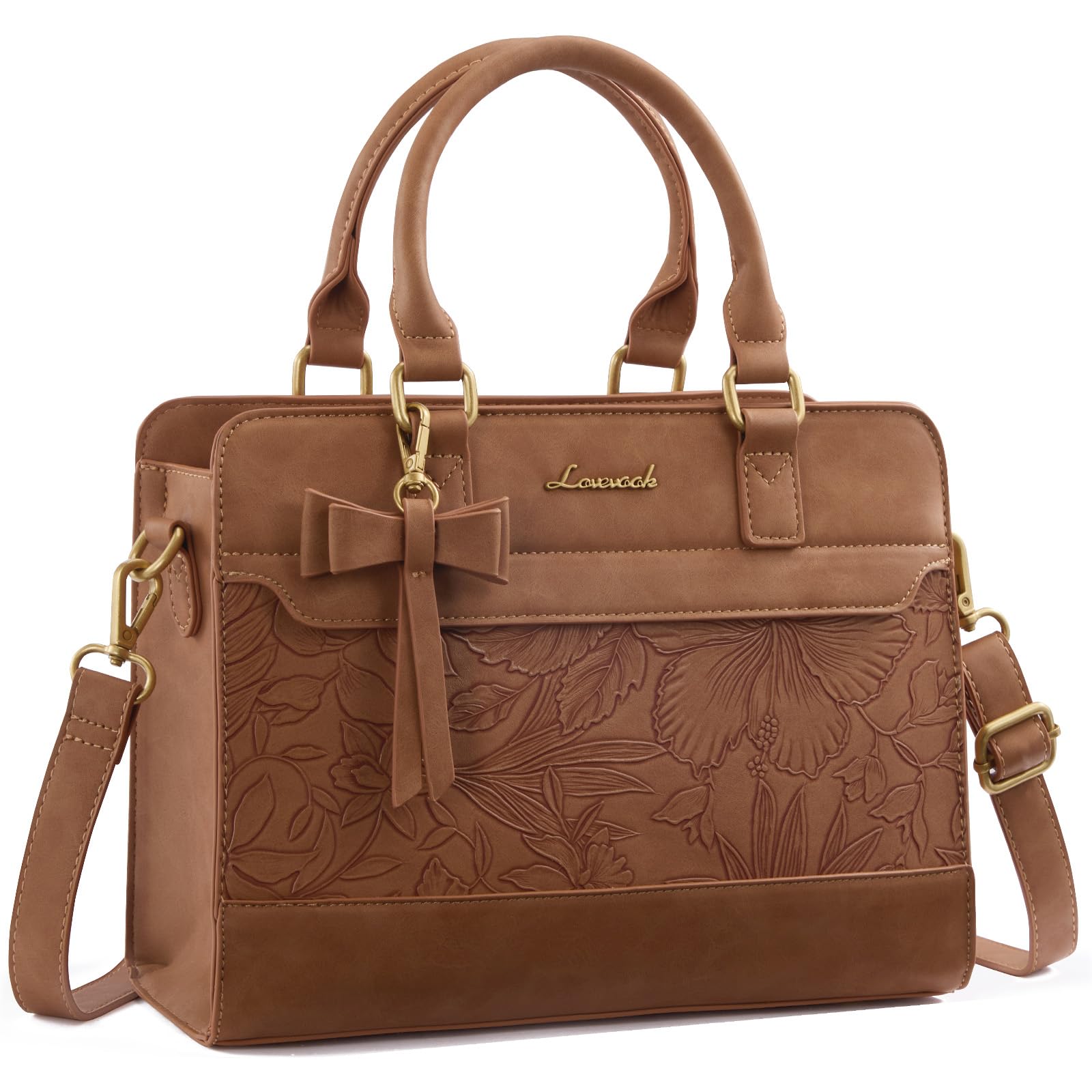 LOVEVOOK Purses for Women,Leather Tote Purse and Handbags,Satchel Shoulder Crossbody Top Handle Bags with Zipper