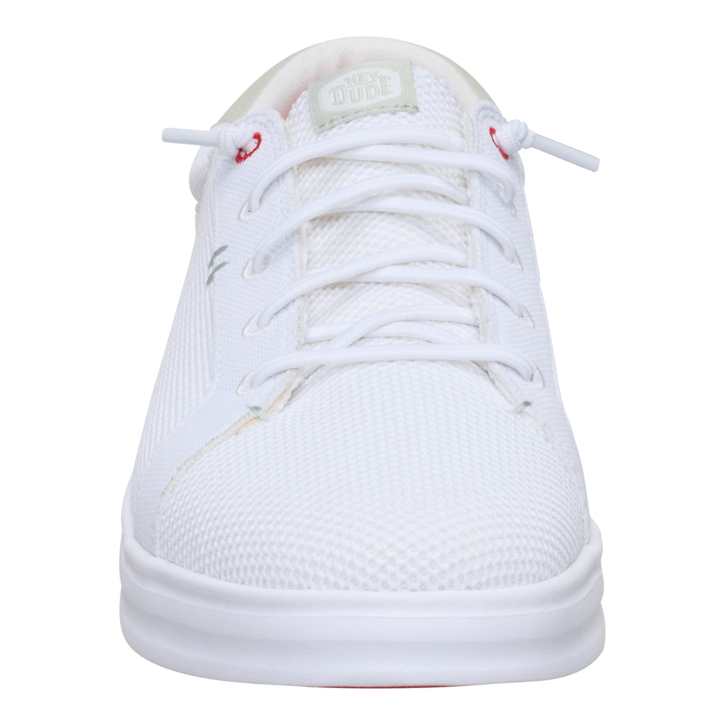 HEYDUDE Paul Pro Mesh White/Multi Size 11, Men's Shoes, Casual Sneakers, Comfortable & Light-Weight