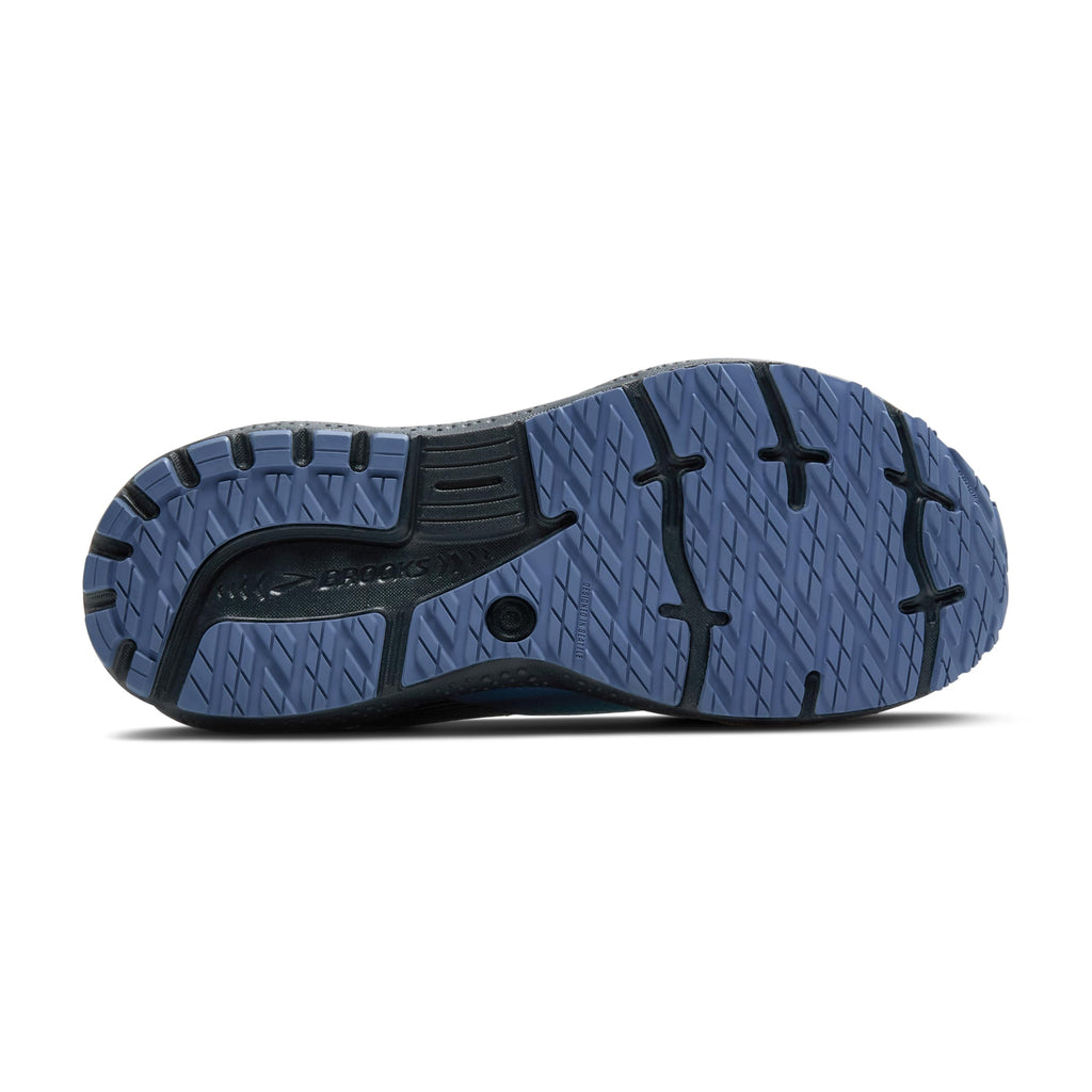 Brooks Men’s Ghost 16 Weatherized Neutral Running Shoe - Country Blue/Winter Sky/Ebony - 11 Medium