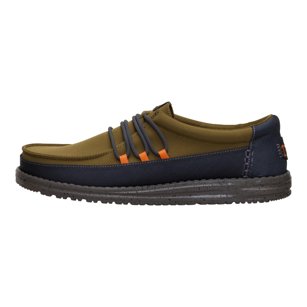 HEYDUDE Wally Guard - Dark Olive/Multi