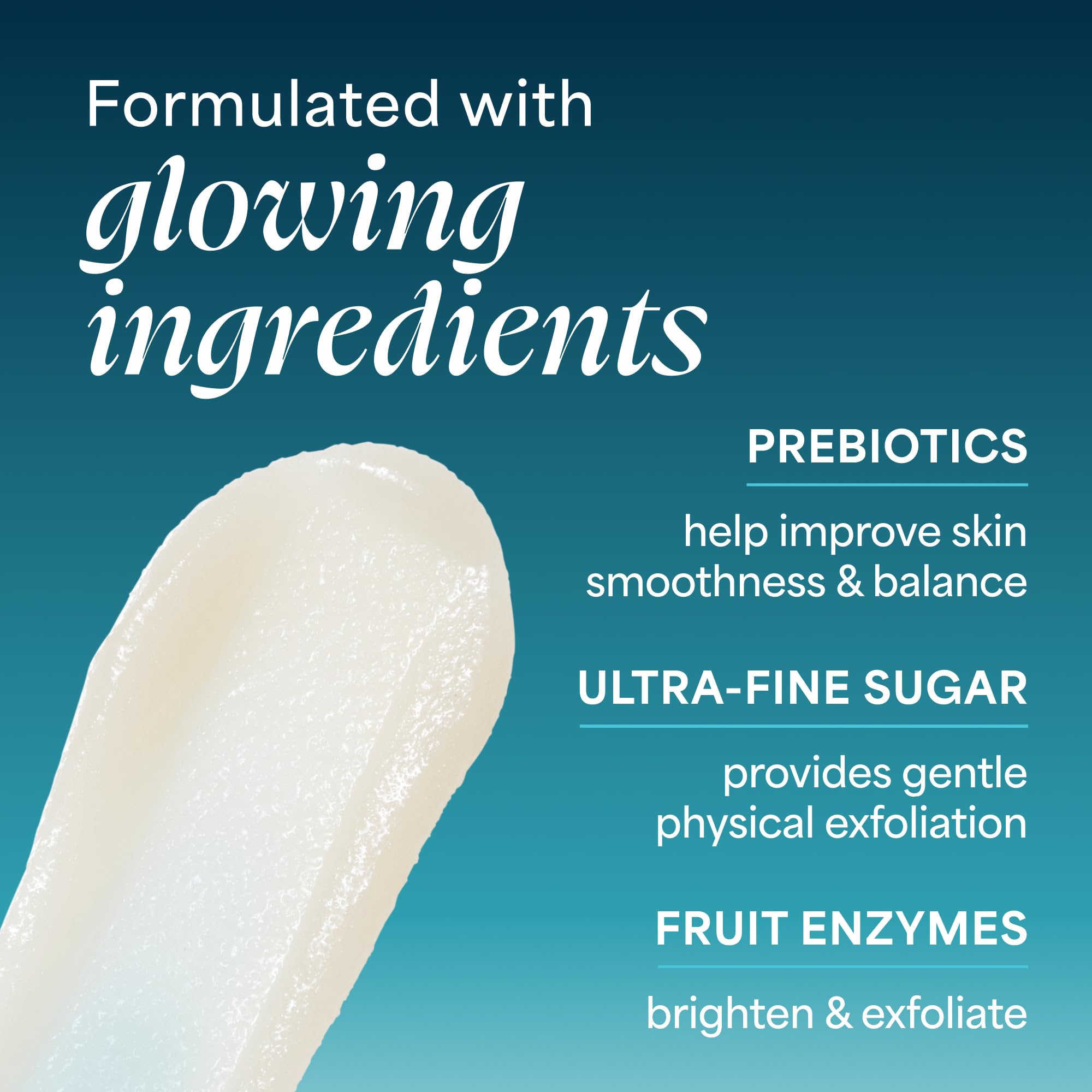 TULA Skincare So Polished Exfoliating Sugar Scrub, Face Scrub for Dullness & Uneven Texture with Prebiotic Extracts & Papaya Fruit Enzymes, 2.9 OZ