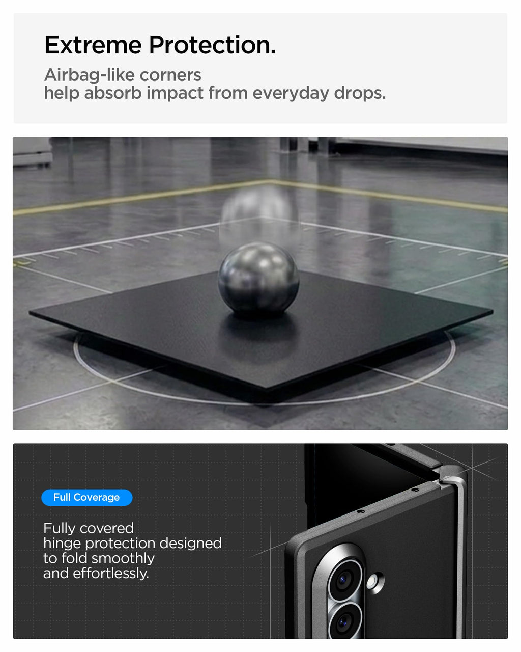 Spigen Tough Armor Pro MagFit for Galaxy Z Fold 8 Ultra Case, Black