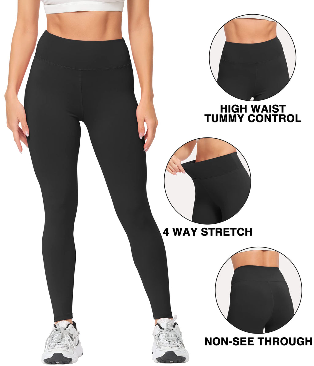 Natural Feelings Buttercloud High Waisted Leggings for Women Ultra Soft Stretch Slim Yoga Leggings
