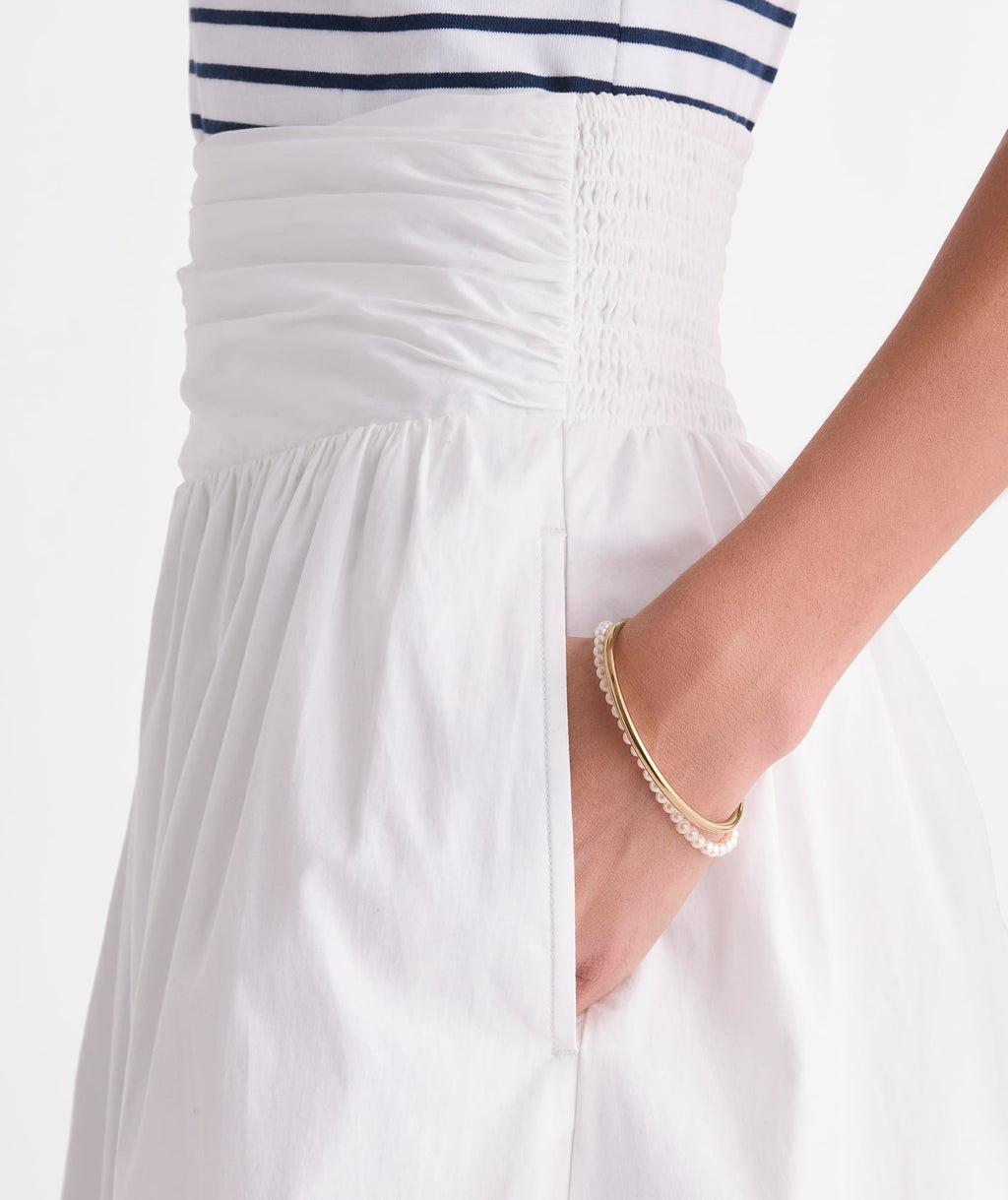 vineyard vines Katama Maxi Skirt, White, XS