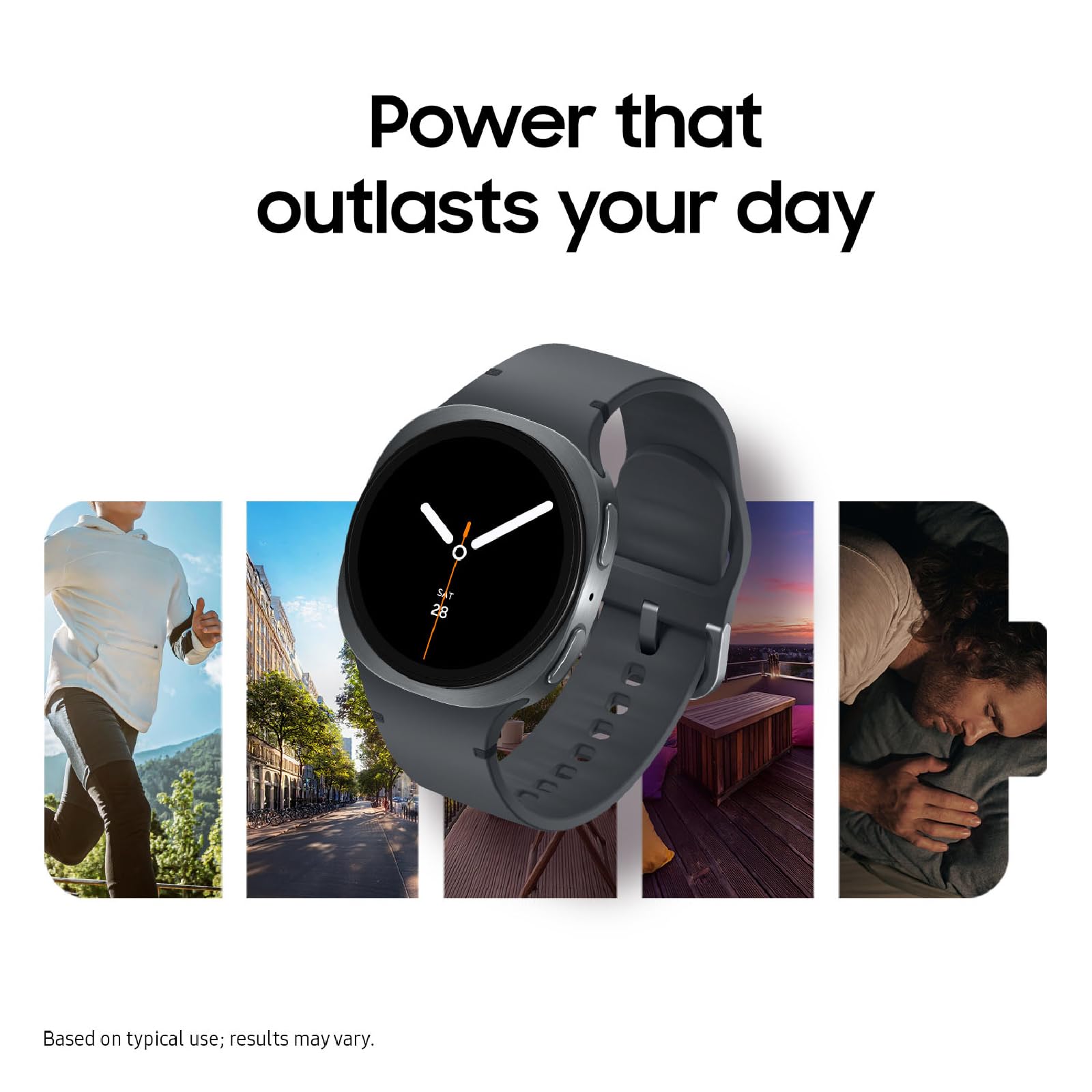 Samsung Galaxy Watch 8 (2025) 44mm Bluetooth Smartwatch, Cushion Design, Fitness Tracker, Sleep Coaching, Running Coach, Energy Score, Heart Rate Tracking, Silver [US Version, 2 Yr Warranty]