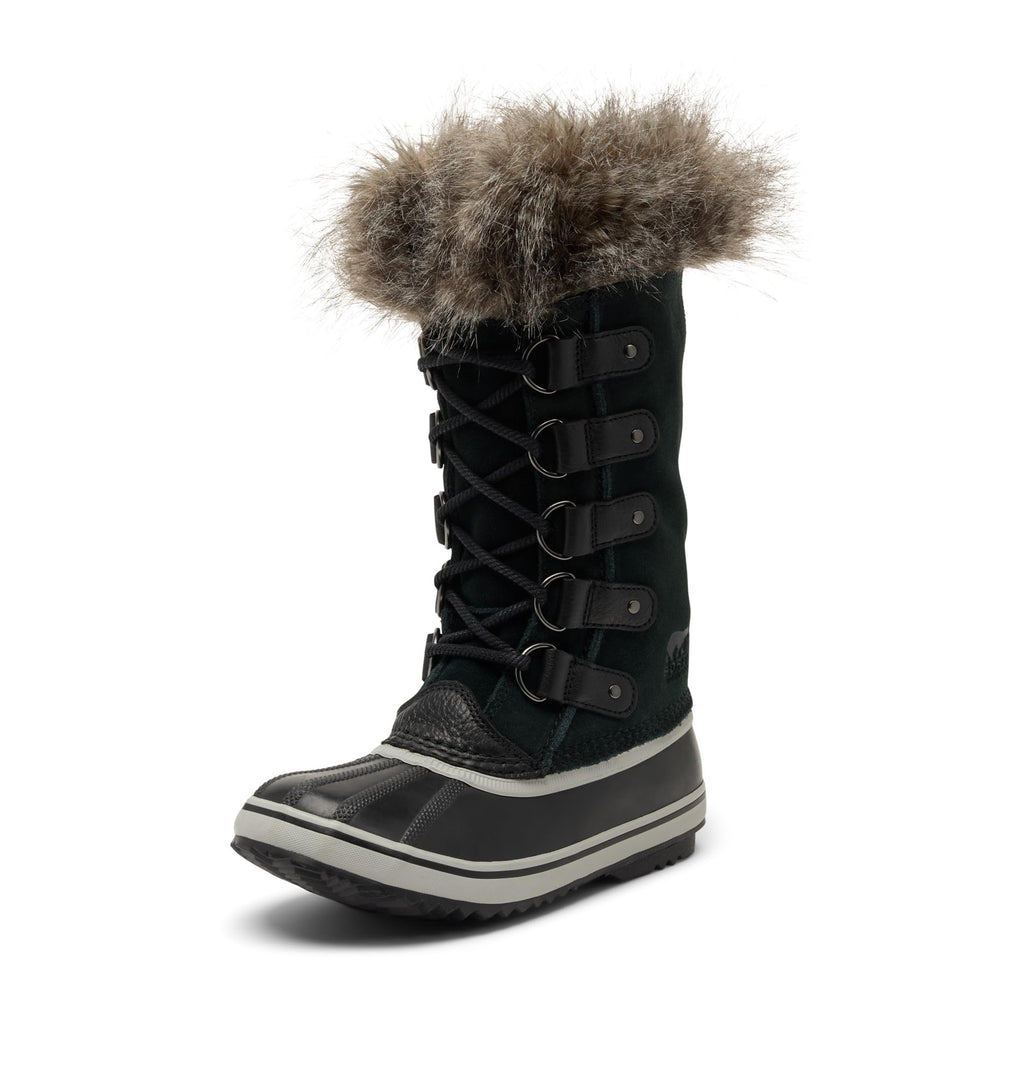 SOREL Women's Joan of Arctic Waterproof Boot - Black, Quarry - 9